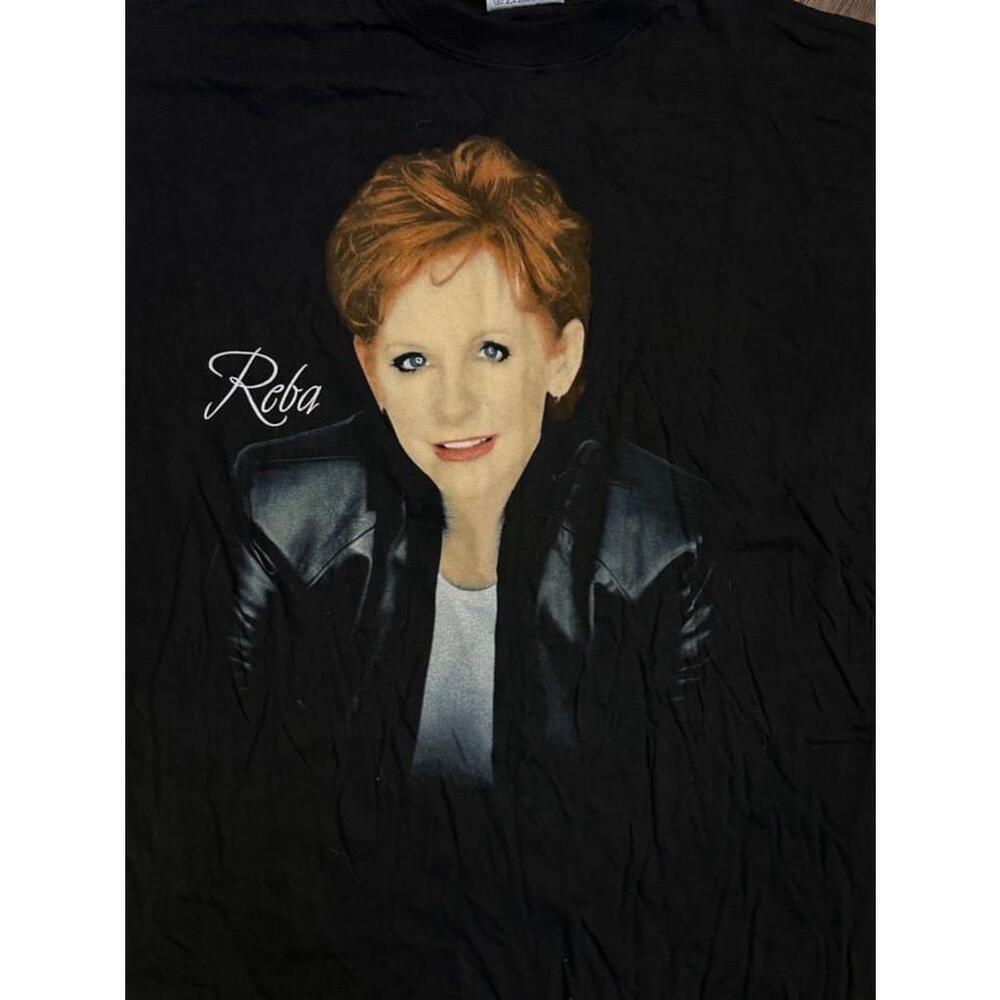 Vintage 00 Reba So Good Together Concert Tour Europe Black Size L​​​ - Picture 4 of 10